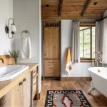 Natural Wood in Bathroom Design
