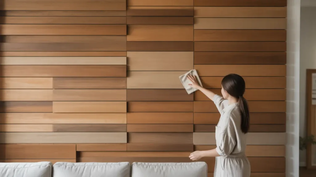 Wood wall design