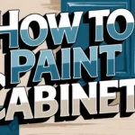 How to Paint Cabinets